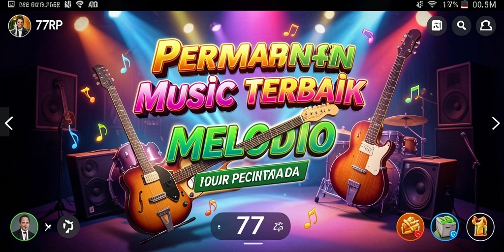 Screenshot gameplay 77RP menampilkan keren dan interaktif.