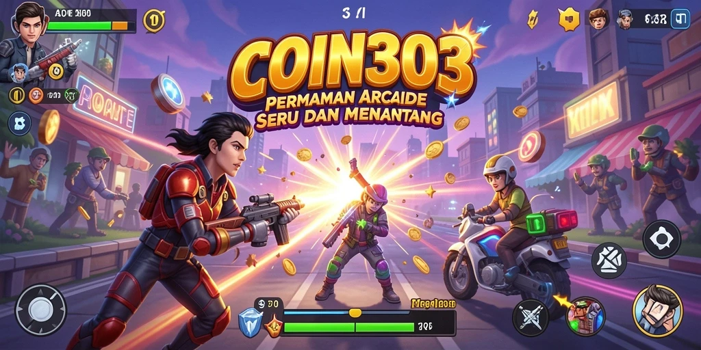 Tampilan menarik dari gameplay <strong>COIN303</strong> dengan tantangan seru.