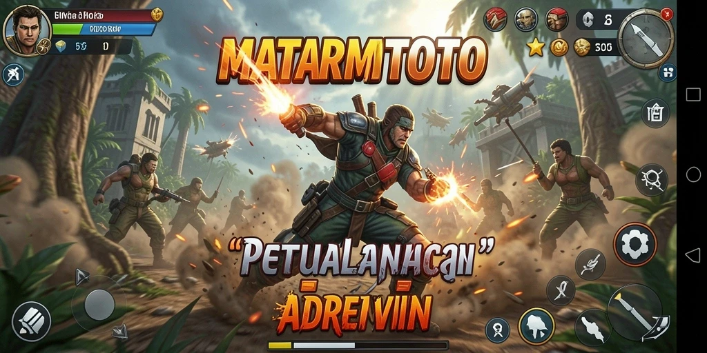 Tampilan gameplay mendebarkan dari MATARAMTOTO saat menghadapi musuh.