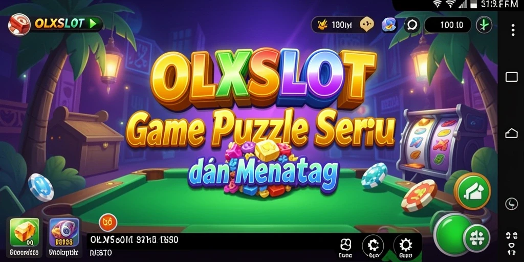 Tangkapan layar gameplay OLXSLOT menampilkan teka-teki menarik dan tantangan yang mendebarkan.