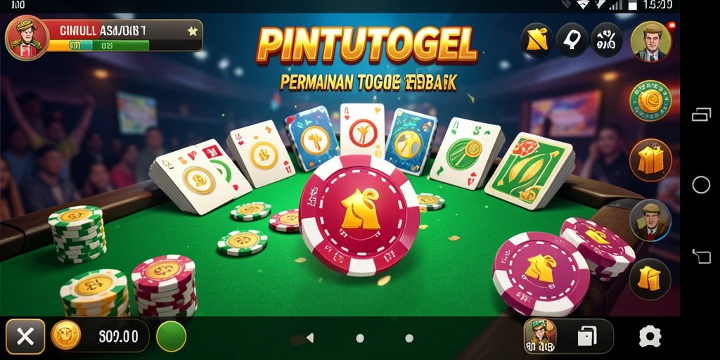 Menampilkan gameplay seru dan interaktif di PINTUTOGEL.